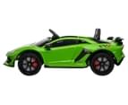 Lamborghini Aventador SVJ Kids Remote Control 12V MP3 Electric Ride-On Car 4