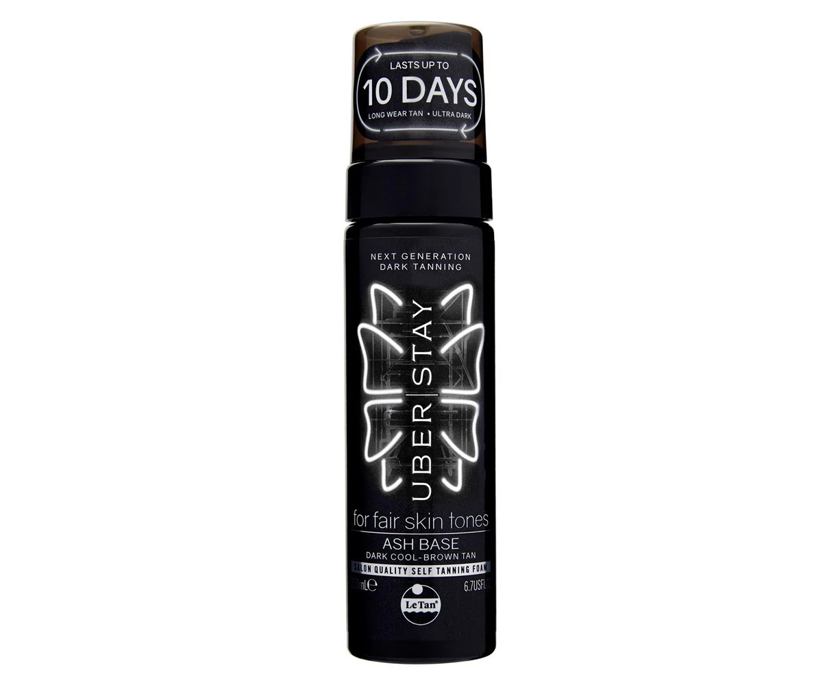 Le Tan Uber Stay Self tanning Foam Ash Base 200ml