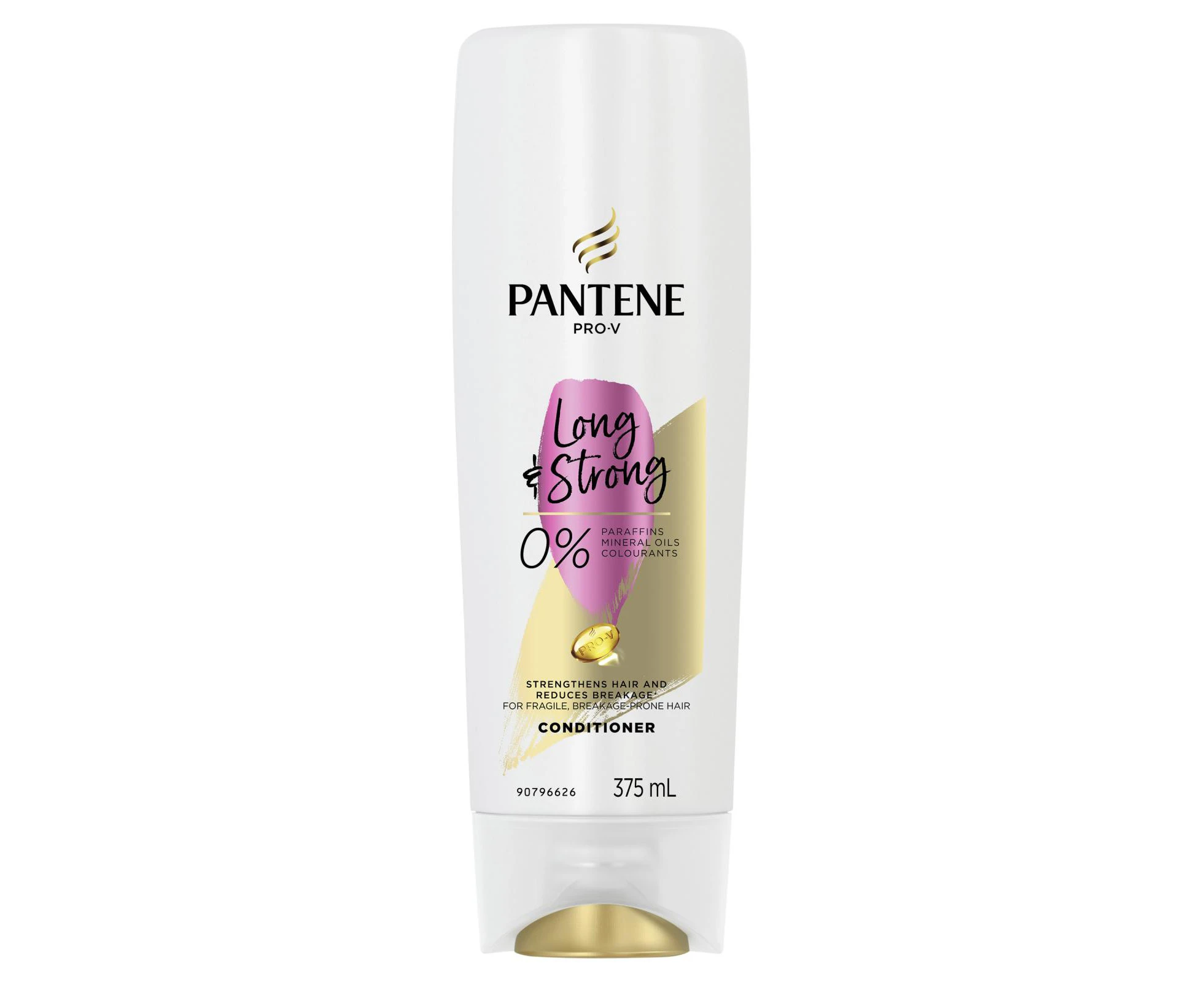 Pantene Pro-V Long & Strong Conditioner: Strengthening Conditioner for Dry, Damaged Hair 375 ml