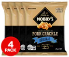 4 x Nobby's Pork Crackle Original 25g