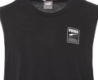 Puma Men's Rebel Sleeveless Tee / T-Shirt / Tshirt - Black
