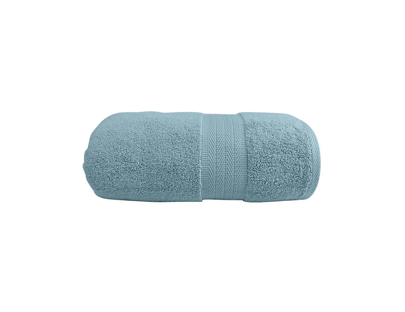 Odyssey Living Bondi Zero Twist Cotton Spa Blue Bath Towel