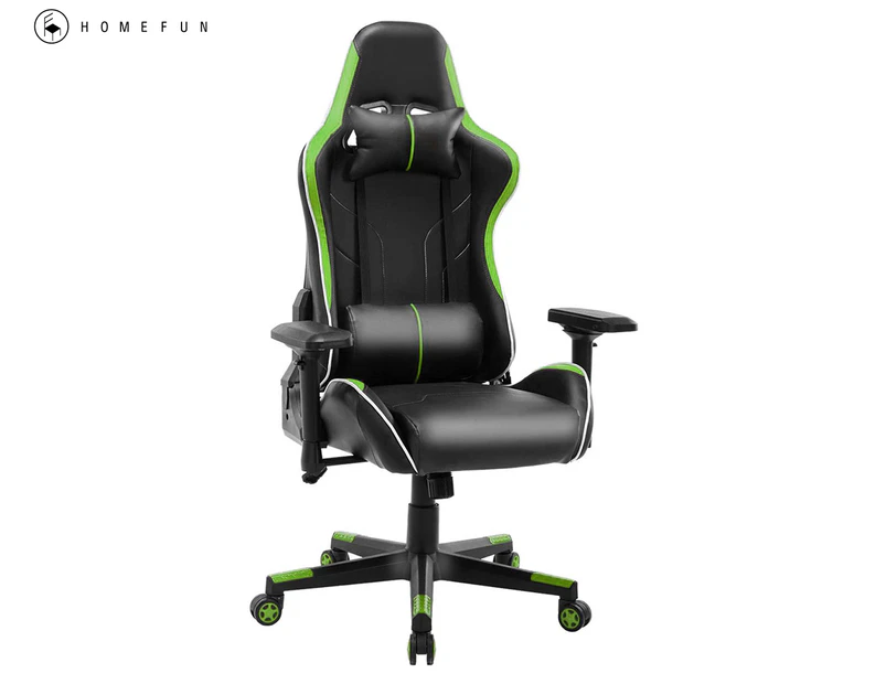 Homefun Gaming Chair - Black/Green