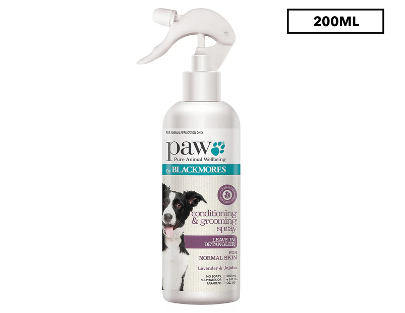Blackmores PAW Dog Conditioning & Grooming Mist 200mL