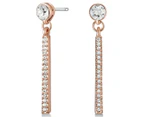 Mestige Kayla Earrings w/ Swarovski® Crystals - Rose Gold