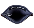 Ben Sherman Card Case Wallet - Black/Navy