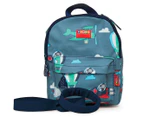 Penny Scallan Kids' Mini Space Monkey Backpack w/ Rein - Blue