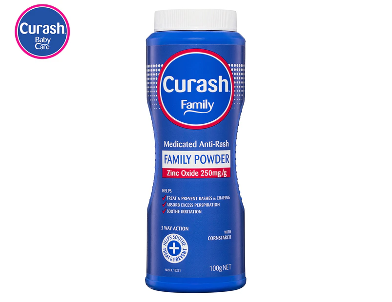 Curash Medicated Anti-Rash Family Powder 100g