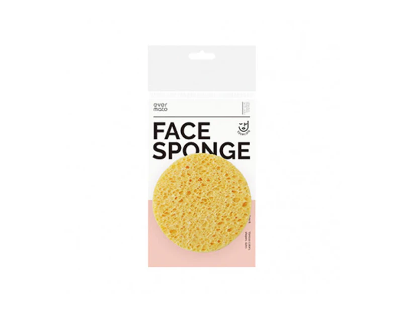 EVERMATE  Face Cellulose Sponge Round