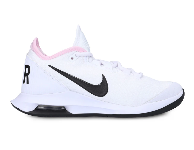 Nike Women's Air Max Wildcard HC Tennis Shoes - White/Black/Pink Foam