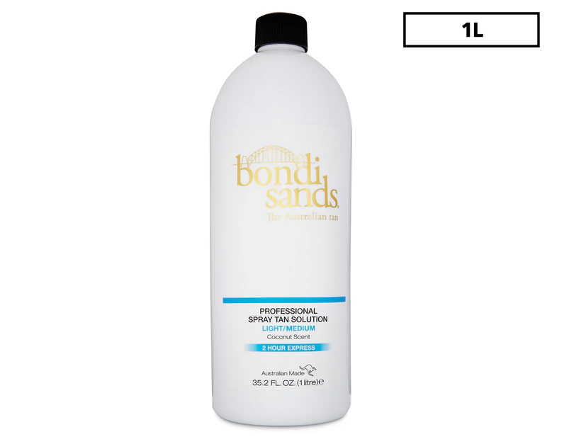Bondi Sands Professional Spray Tanning Solution Light/Medium 1L