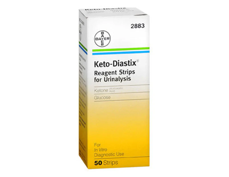 Keto-Diastix Reagent Strips 50