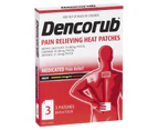 Dencorub Pain Relief Heat Patch 3 Pack