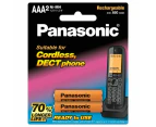 Panasonic 2x AAA Batteries for DECT Phones BK4LDAW/2BT