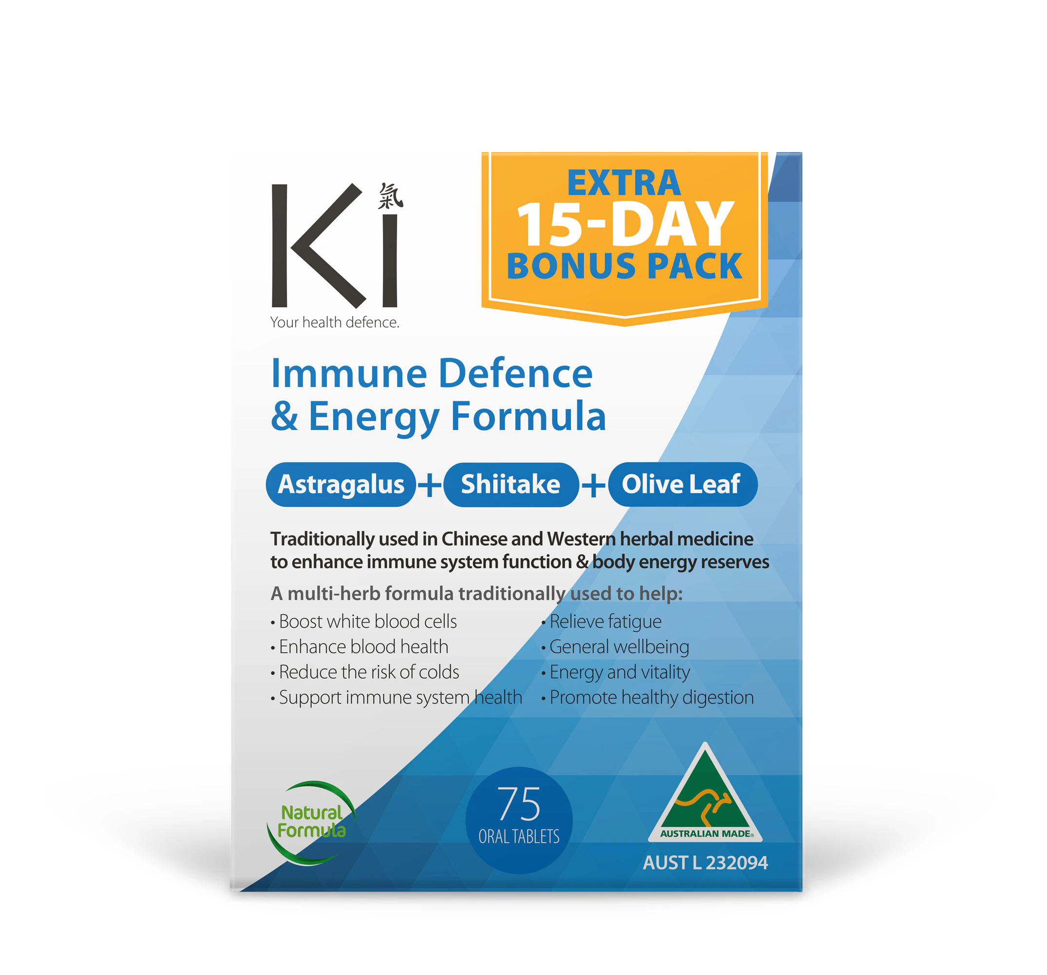 Ki Immune Defence - 60 Tabs