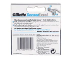 Gillette Sensor Excel Shaving Refill Cartridge Pack 5