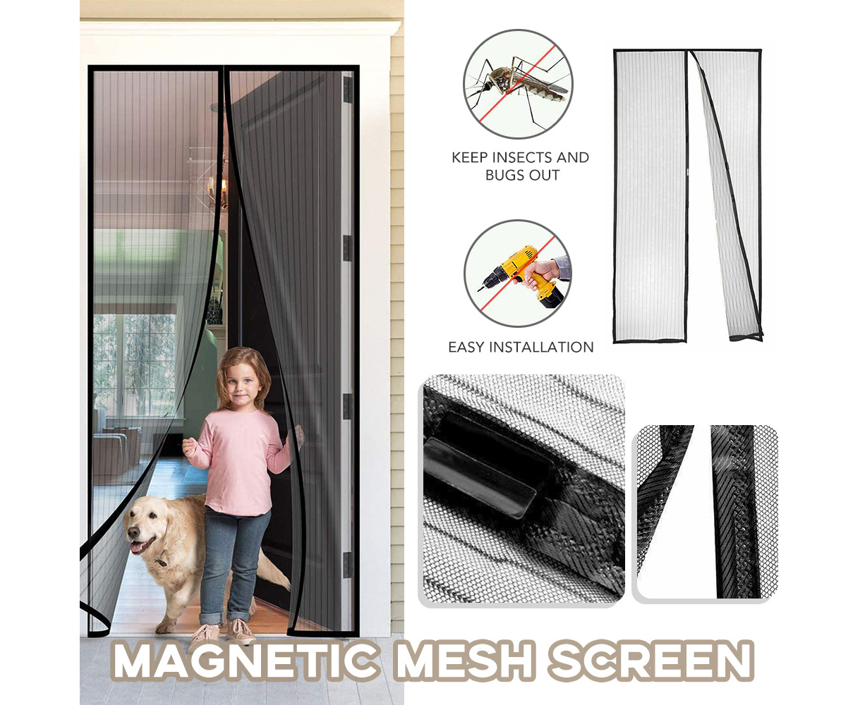 Magic Mesh Screen Door Hack -   Mesh screen door, Diy screen door,  Screen door