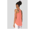 Jerf  Womens Glifa Neon Coral Active Top