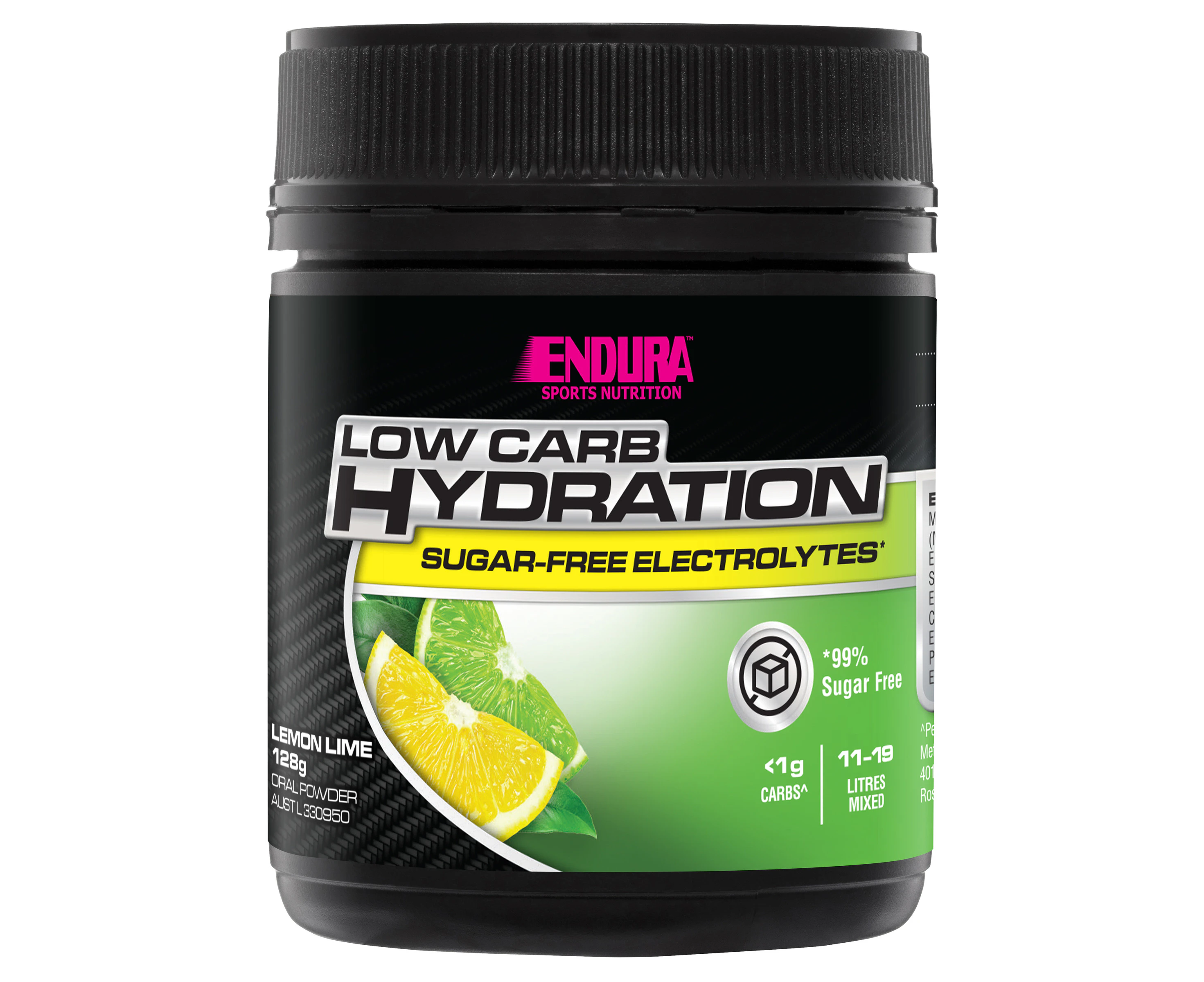 Endura Low Carb Hydration Lemon Lime 128g