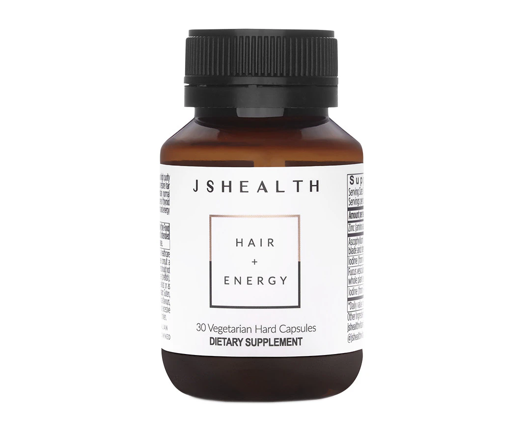 JS Health Hair + Energy Capsules 30