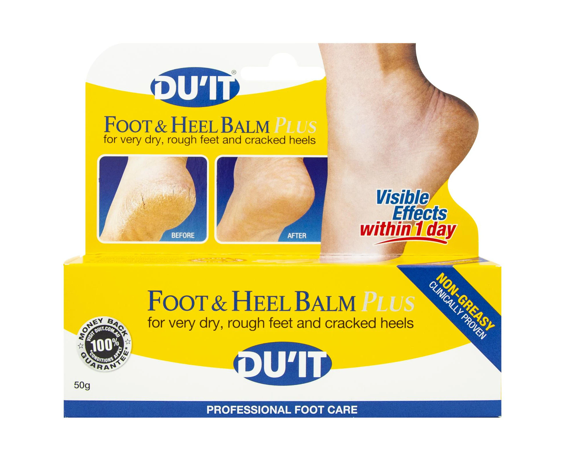 DU'IT Foot & Heel Balm Plus Dry Skin Foot Cream 50g