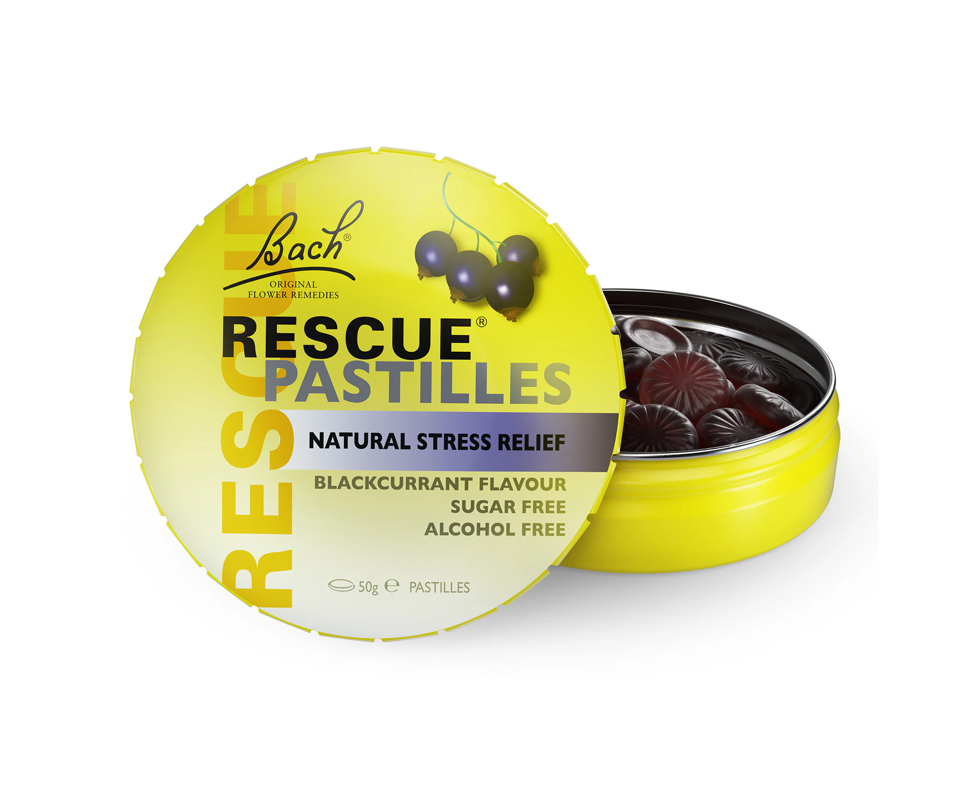 Rescue Remedy Pastilles 50g Blackcurrant