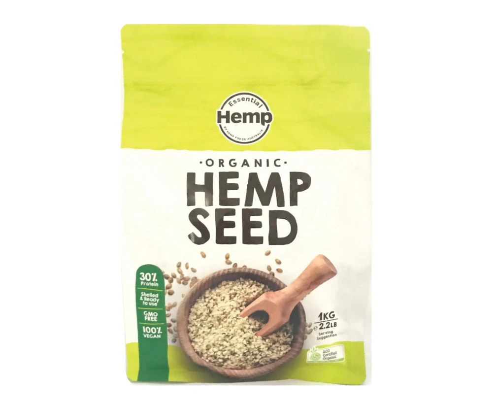 Essential Hemp Organic Hemp Seeds 1kg