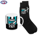 AFL Port Adelaide Power Heritage Mug & Sock Pack