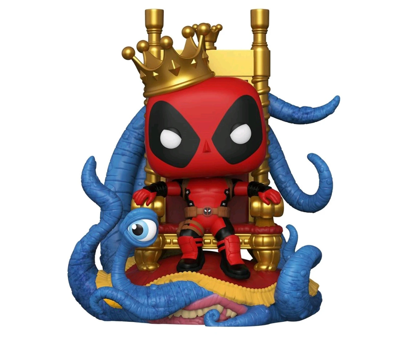 Funko POP! Marvel Deadpool King Deadpool on Throne Deluxe Vinyl Figure