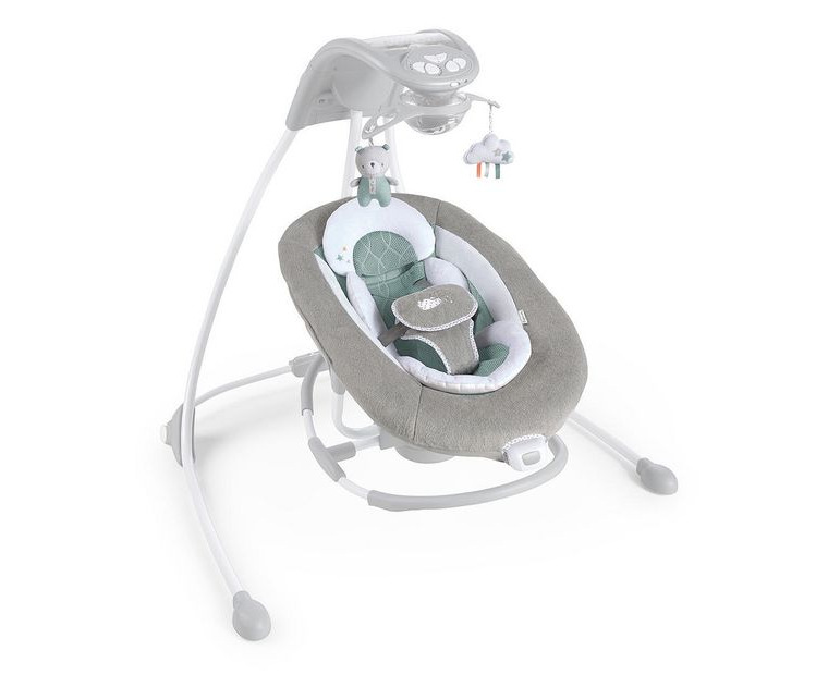 Ingenuity InLighten Baby Cradling Swing & Rocker - Pemberton/Grey ...