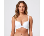 Target Plunge Wirefree Push Up Bra; Style: TLWFP070 - White