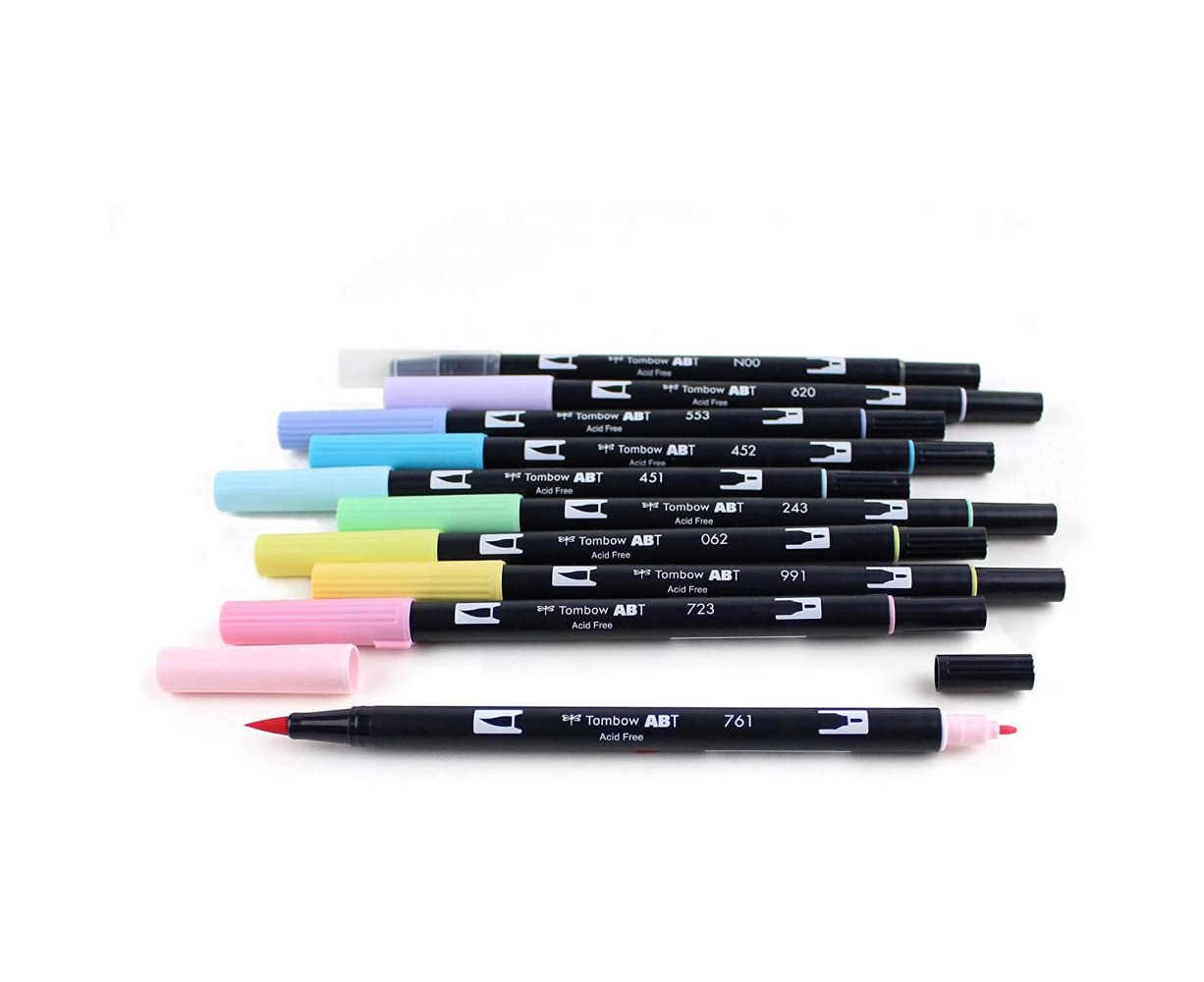 Tombow Dual Brush Pen Basic colour 36 pen set