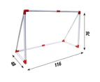 Soccer Goal Set with Practice Game and Ball