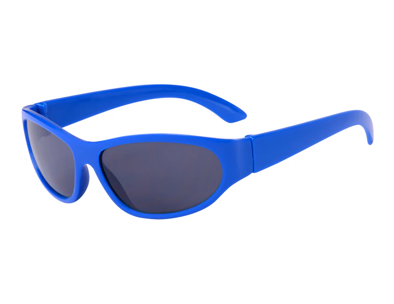 Freckles Kids' Julian Wrap Sunglasses - Blue/Cobalt