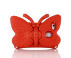 WIWU Butterfly Tablet PC Protective Case Hybrid Stand Full Body Cover For Samsung Galaxy Tab A 8.0 T290/T295/T380/T385-Red