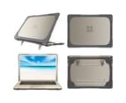 WIWU Laptop Case Drop-proof Heavy Duty Hard Protective Cover With Fold Kickstand For Microsoft Surface Laptop 1/2/3 13.5" 15"-Gray 1
