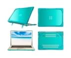 WIWU Laptop Case Drop-proof Heavy Duty Hard Protective Cover With Fold Kickstand For Microsoft Surface Laptop 1/2/3 13.5" 15"-Green 1