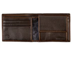 Simon Carter Soft Leather Coin Wallet - Brown