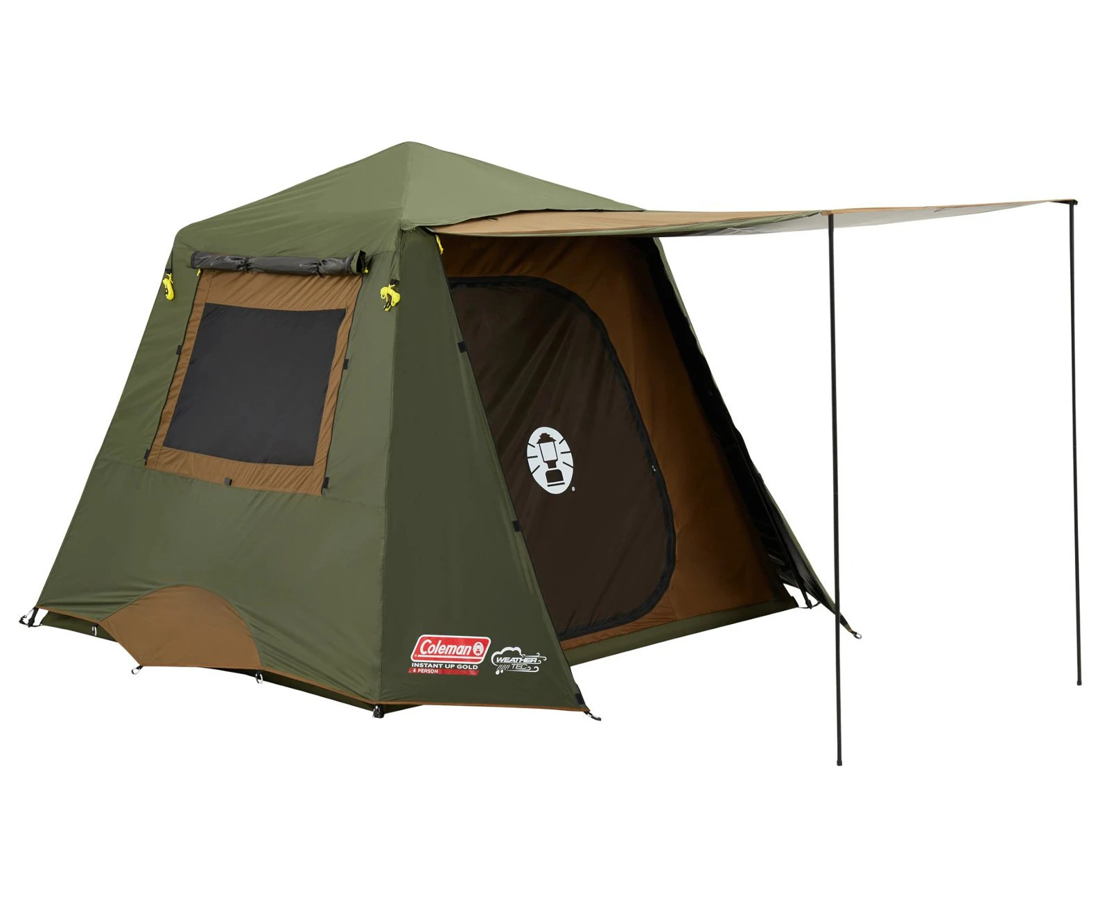 Coleman Tent Instant Up 4 Person Gold Series Evo Waterproof Outdoor Camping