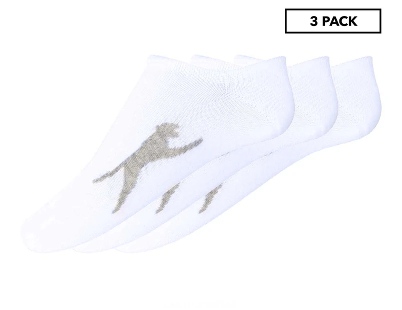 Slazenger Women's Sneaker Socks 3-Pack - White