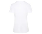Champion Women's Script Tee / T-Shirt / Tshirt - White