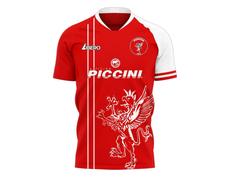 Perugia 2020-2021 Home Concept Football Kit (Libero) - Little Boys