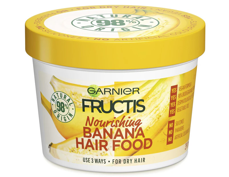 Garnier Fructis Nourishing Banana Hair Food Mask Treatment 390mL