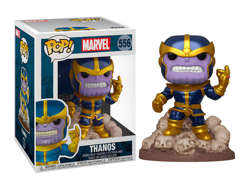 Funko POP! Marvel Thanos w/ Infinity Gauntlet Metallic Super Sized 6" Vinyl Figure