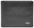 Fossil Ryan Bifold Leather Wallet - Black