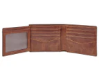 Fossil Derrick Bifold Leather Wallet - Brown