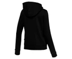 Puma Women's Essentials Fleece Hooded Full Zip Sweat Jacket - Cotton Black