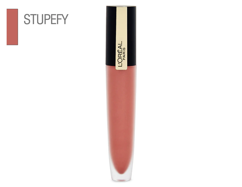 L'Oréal Rouge Signature Metallic Lip Ink Liquid Lipstick 7mL - I Stupefy
