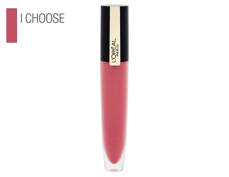 L'Oréal Rouge Signature Matte Lip Ink Liquid Lipstick 7mL - I Choose