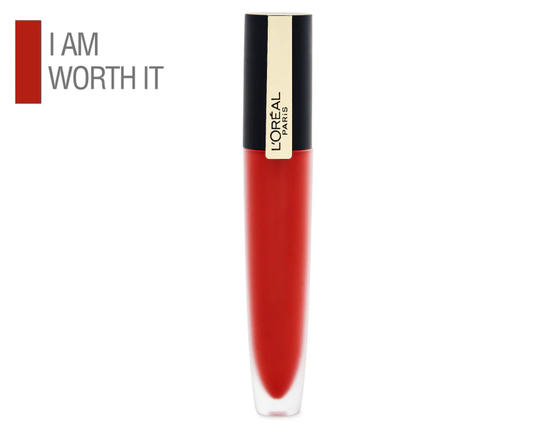 L'Oréal Rouge Signature Matte Lip Ink Liquid Lipstick 7mL - I Am Worth It